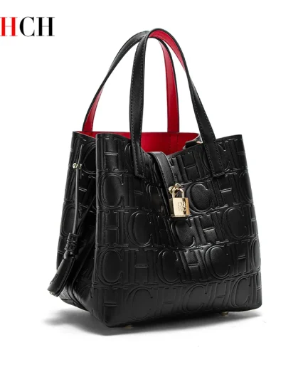 Embossed Kissful Shopper laukku