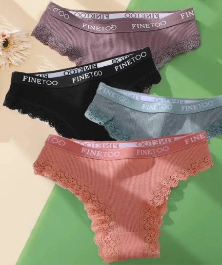 Sexy Cotton Lace Panties Women Brazilian Underwear Women Seamless Female Underpants Panties Briefs Intimates M-XXL