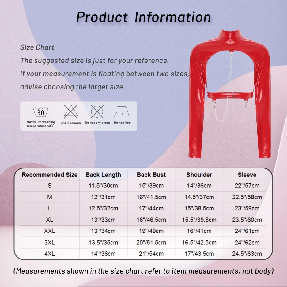 Kissful PVC crosstop Dao2 - Koot S - 4XL